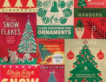 Creative Co-op, Inc. © / Vintage Christmas Pattern